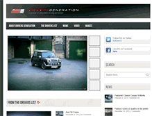 Tablet Screenshot of driversgeneration.com